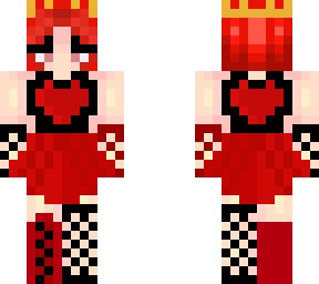 Queen Of Hearts CE | Minecraft Skin