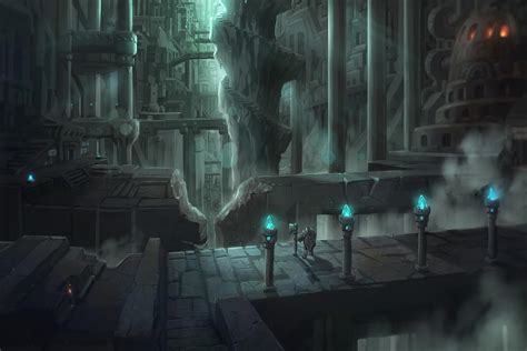 Concept Art Study - Dwarven Fortress by Isural on DeviantArt