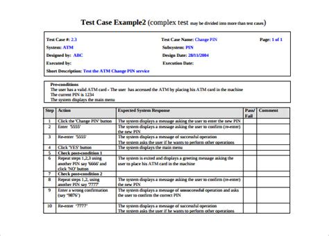 Unit Testing Template For Etl Certification - chasedagor