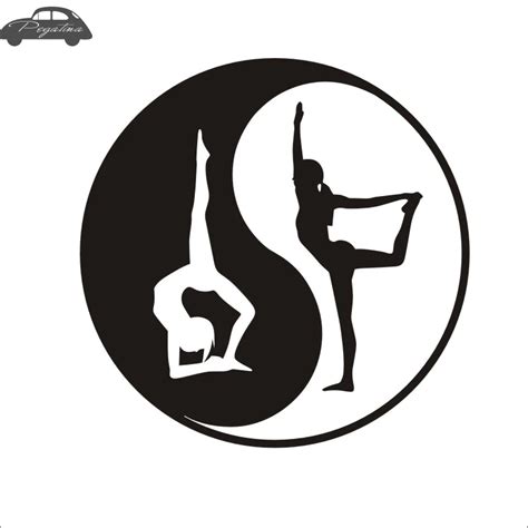 Pegatina Car OM Yoga Sticker Yoga Decal Muurstickers Posters Vinyl Wall Decals Quadro Parede ...