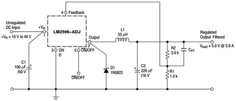 Lm2596 Circuit Design - Saga Inc