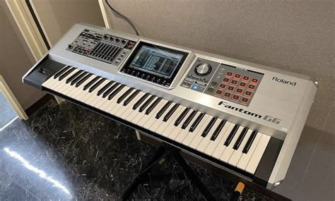 Plastic Grey Roland Fantom G6 61-keys Keyboard Synthesizer, Built-in Songs: 50, 14.5 Kg at Rs ...