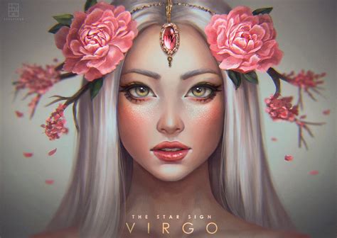 VIRGO - The Star Signs by serafleur.deviantart.com on @DeviantArt | Signe du zodiaque vierge ...