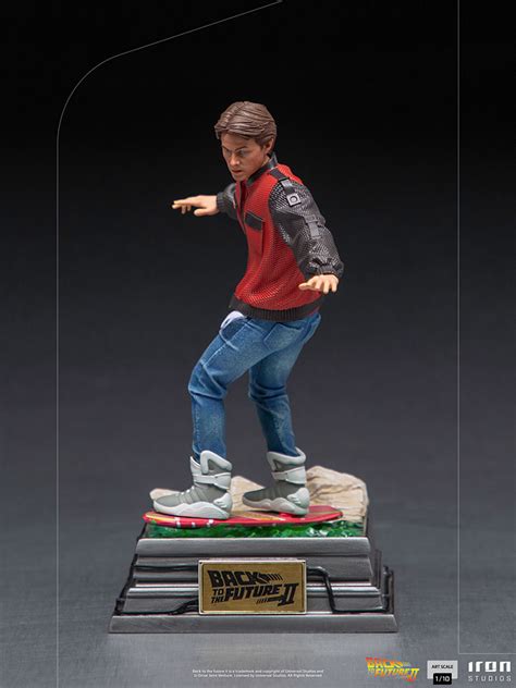 Marty McFly on Hoverboard 1:10 Scale Statue by Iron Studios | Sideshow Collectibles