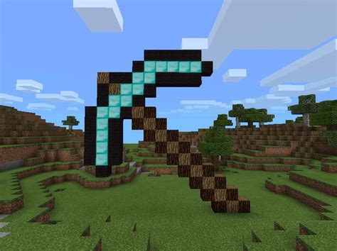 How to Make a Diamond Pickaxe (Minecraft Pixel Art) - Snapguide