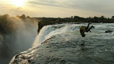 You Can Sit on the Edge of the World's Largest Waterfall