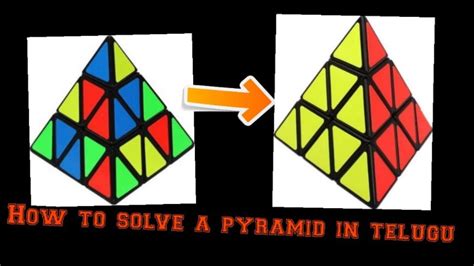 How to solve a pyramid Rubik’s cube - YouTube