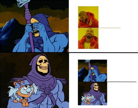 Skeletor Format | Skeletor Peekaboo | Know Your Meme