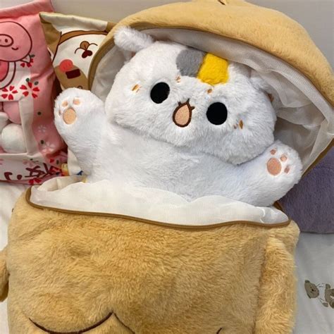 Tik Tok Taiyaki Doll Cat Pillow Plush Toy Transformation Cat Doll ...