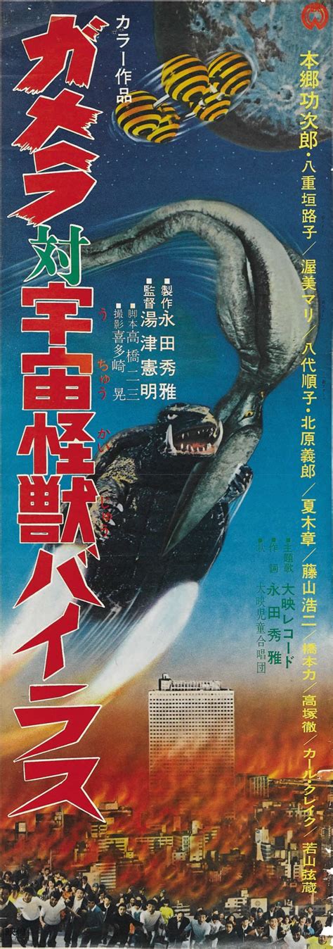 Gamera vs. Viras (1968) – The Visuals – The Telltale Mind