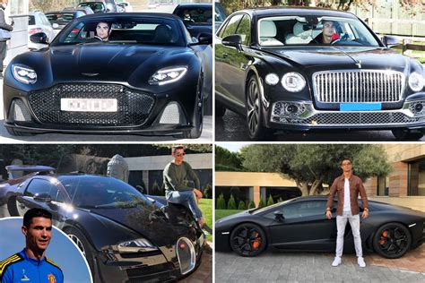 Cristiano Ronaldo’s super fleet of cars worth £17m, including £8.5m ...