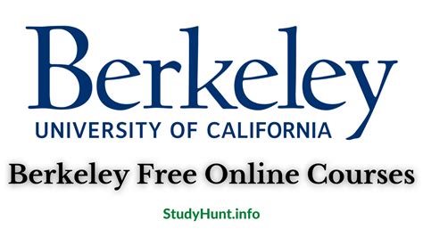 39+ UC Berkeley Free Online Courses 2023-2024 - StudyHunt