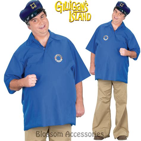 CL793 Gilligan's Island Skipper Sailor TV Show Fancy Dress Up Halloween Costume | eBay