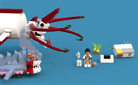 LEGO IDEAS - Subnautica: Reaper Leviathan Attack