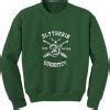 Slytherin Quidditch sweatshirt - Superteeshops