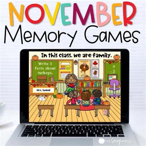 Virtual Thanksgiving Activities Online Meeting Brain Break November ...