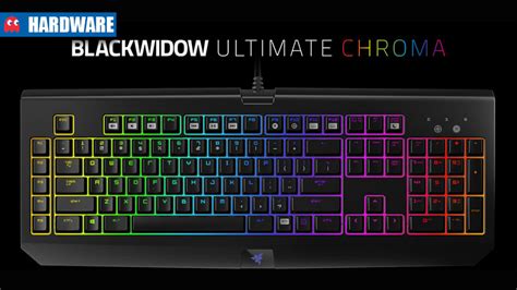 Razer reveals new BlackWidow Ultimate Chroma gaming keyboard