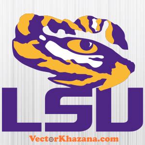 LSU Tigers Eye Svg | LSU Tigers Football Png