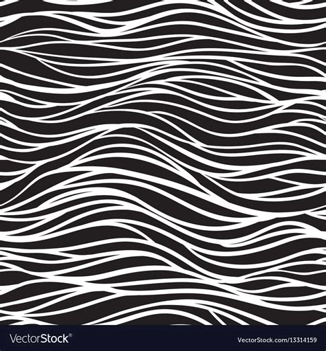 Curved lines pattern Royalty Free Vector Image