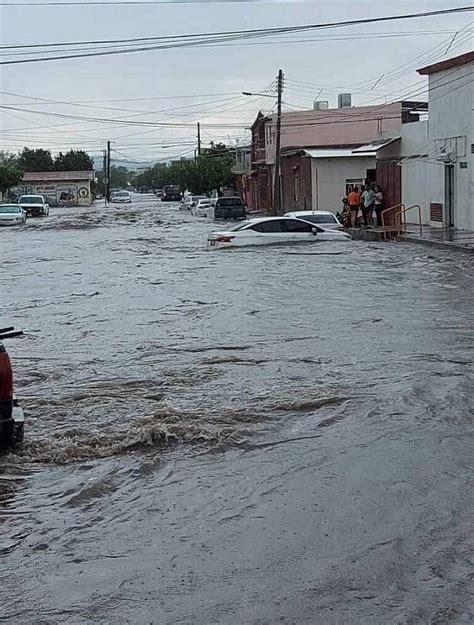 Heavy rain causes damage and flooding in Delicias, Chihuahua, Mexico ...