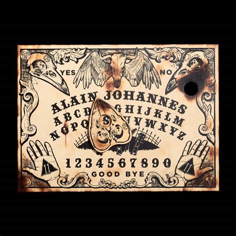 Ouija Board with Planchet - Alain Johannes