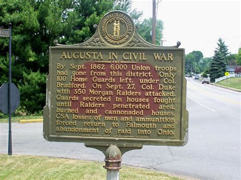 Augusta, Kentucky, Historical Marker | Augusta in the War Be… | Flickr