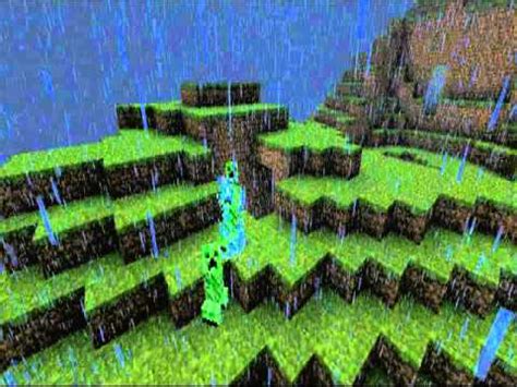 Minecraft: Lightning+Creeper=Glowing Creeper?? - YouTube