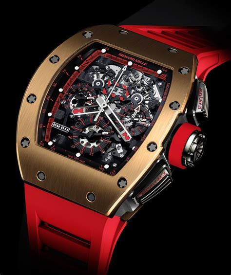 Richard Mille RM 011 Red Demon Flyback Chronograph | Richard mille watches, Richard mille ...