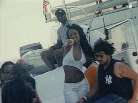 On the set of Rock The Boat | Aaliyah, Aaliyah style, Aaliyah haughton