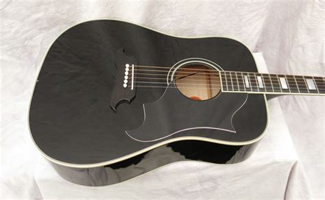 Gibson Custom Dove 2010 Ebony Guitar For Sale Andy Baxter Bass & Guitars Ltd