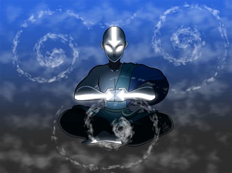 Avatar State Avatar Aang Fan Art - img-gimcrackery