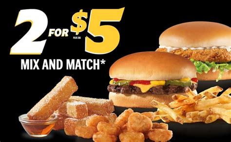 Carl's Jr. Launches New 2 For $5 Mix And Match Value Bundle - The Fast Food Post