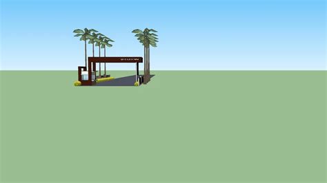 entrance gate | 3D Warehouse