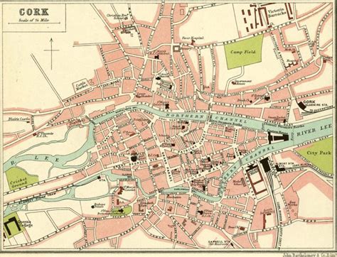 Cork In Old Maps - Cork City Map Printable | Printable Maps