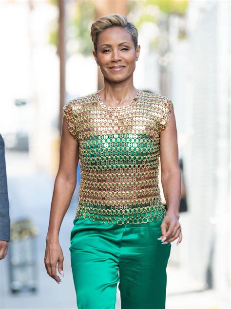 JADA PINKETT SMITH Arrives at Jimmy Kimmel Live in Los Angeles 06/05 ...