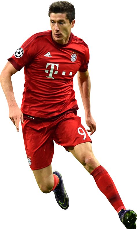 Robert Lewandowski football render - FootyRenders