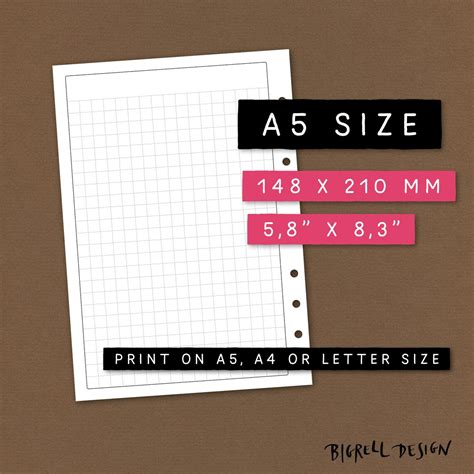 Square Grid Notes. Editable Printable Notepaper and List - Etsy