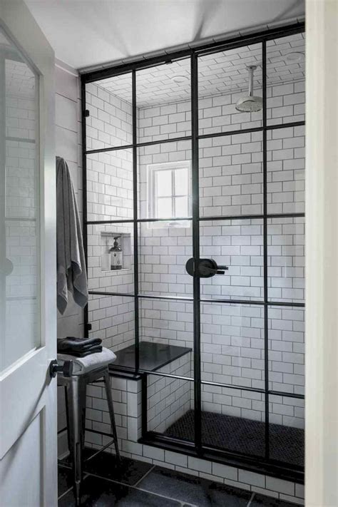 Gorgeous 70 Inspiring Farmhouse Bathroom Shower Decor Ideas And Remodel ...