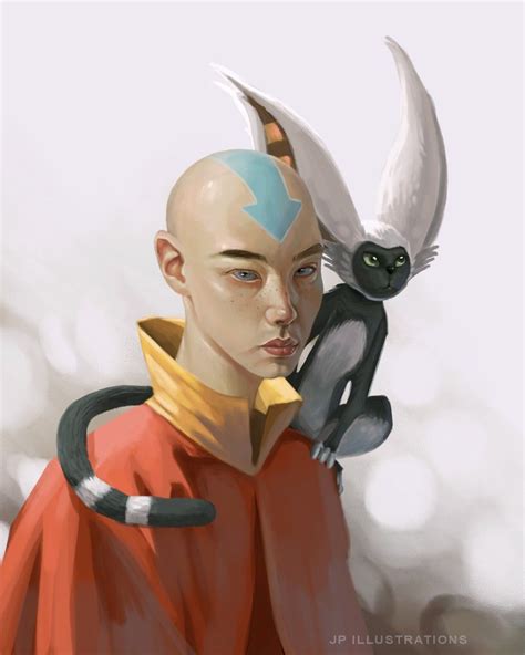 Aang Fanart | Fan art, Aang, Zelda characters