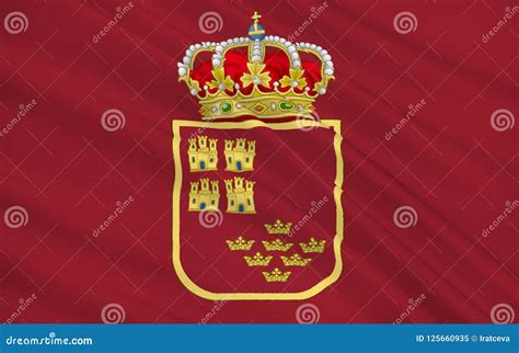 3d Valencian Region Flag Stock Image | CartoonDealer.com #216015709