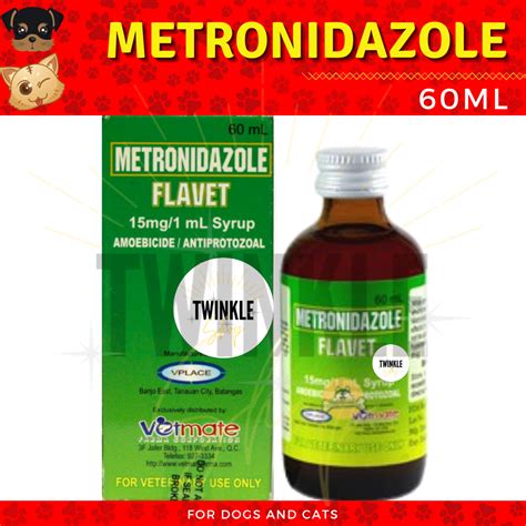 Papi Flavet Metronidazole for Dogs and Cats ♥ 60ml ♥ | Lazada PH