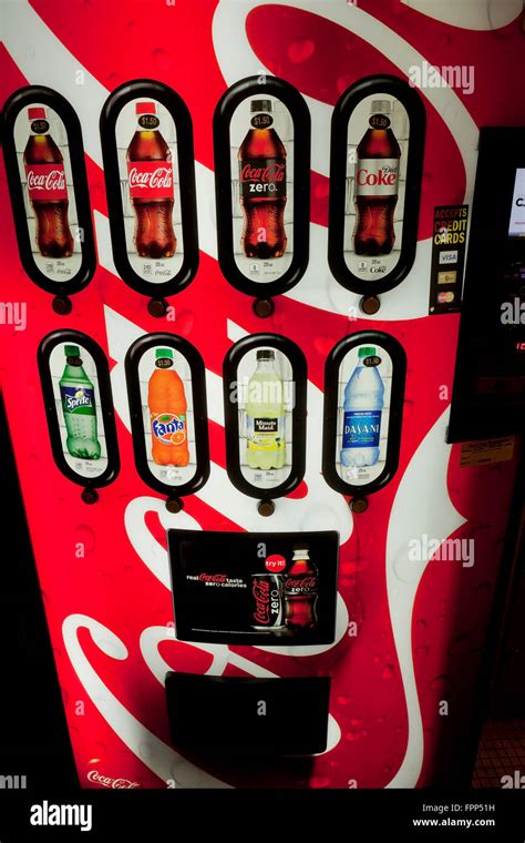 Modern Coca Cola Vending Machine