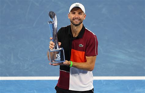 Emotional Dimitrov triumphs at Brisbane International 2024