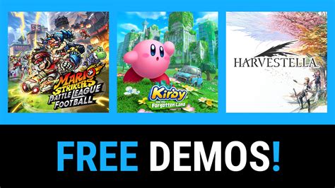 Try games for free on Nintendo Switch! - Nintendo