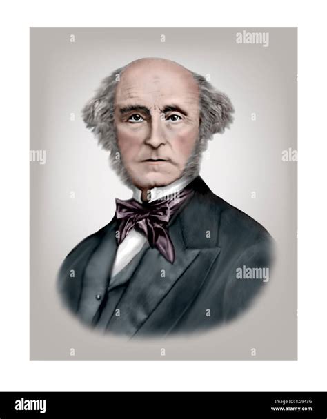 John Stuart Mill, 1806 - 1873, English Philosopher, Political Economist Stock Photo - Alamy