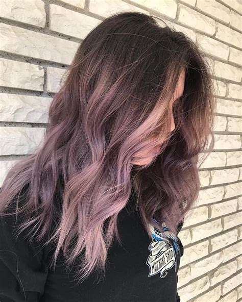 dusty lavender / purple / mauve / ombre hair (@guytang_mydentity ...