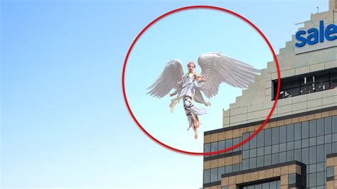 10 REAL ANGELS CAUGHT ON CAMERA & SPOTTED IN REAL LIFE! - YouTube