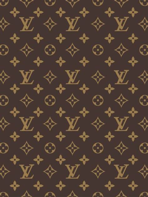 Louis Vuitton brown pattern wallpaper 📱 | Wallery