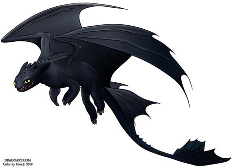 Night Fury - Toothless by uros3D on DeviantArt