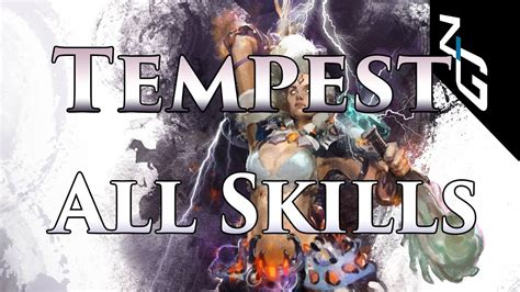 GW2:HoT - Tempest (Elementalist Elite) All Skills - YouTube